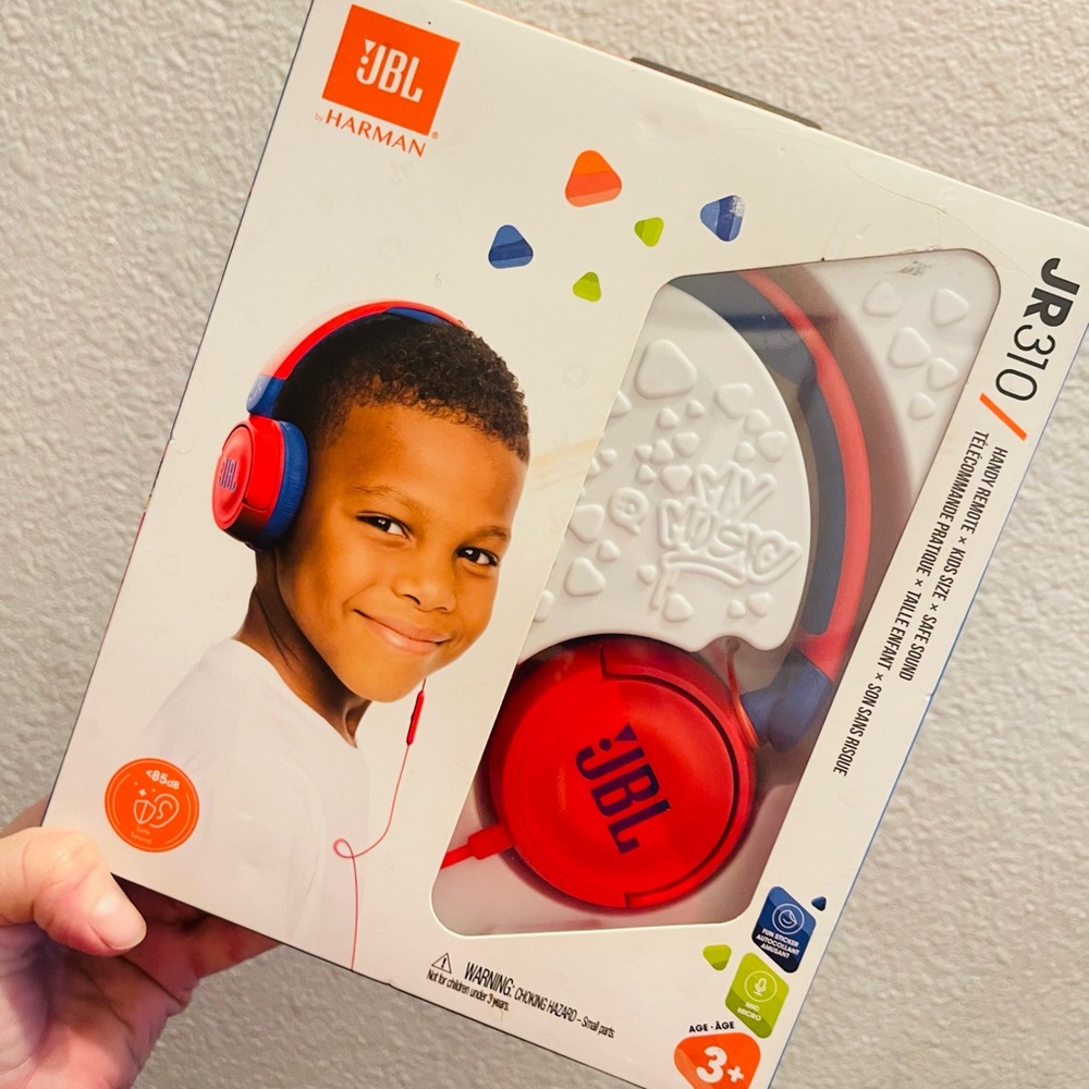 JBL Kids Red Headphones